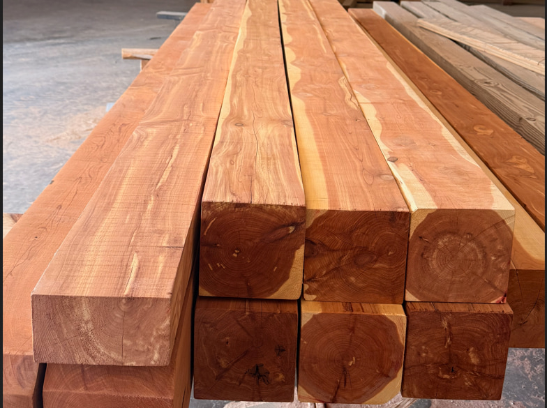 Eastern Red Cedar timber pavilion