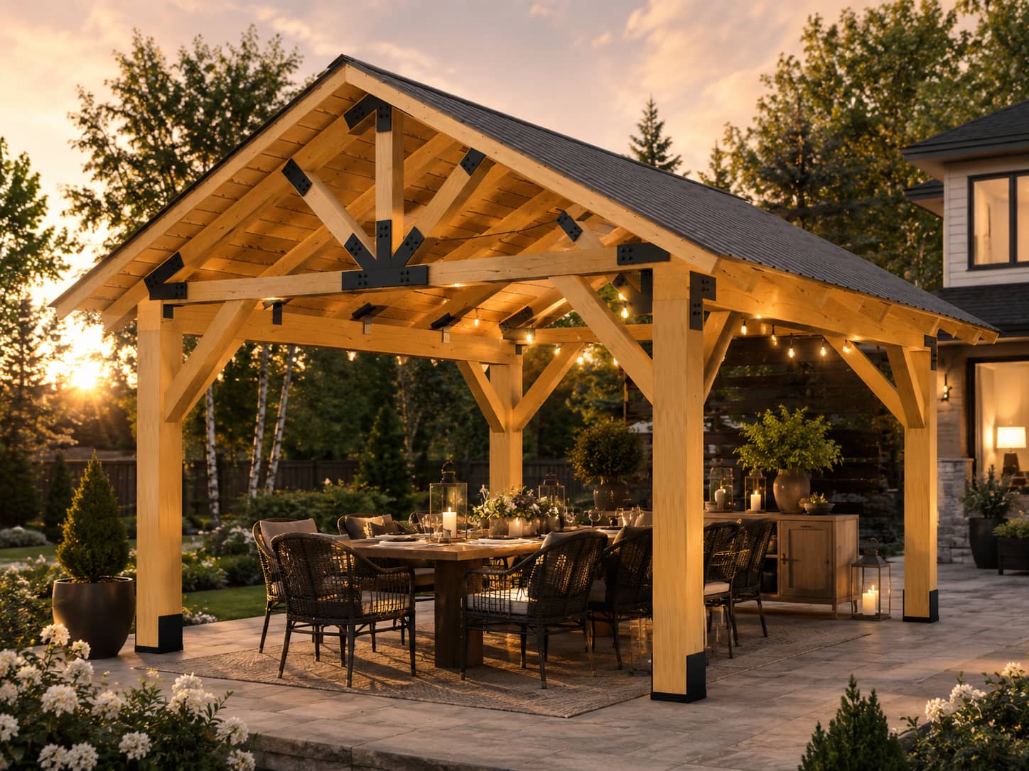The Host timber pavilion